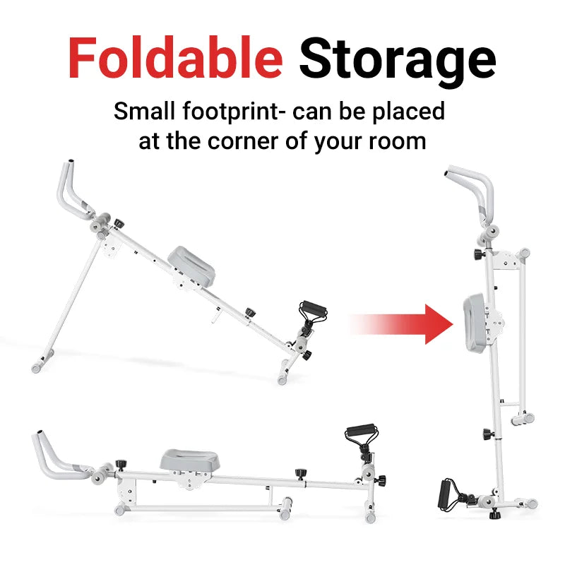 Cursor Fitness 4 In 1 Ab Trainer And Rowing Machine