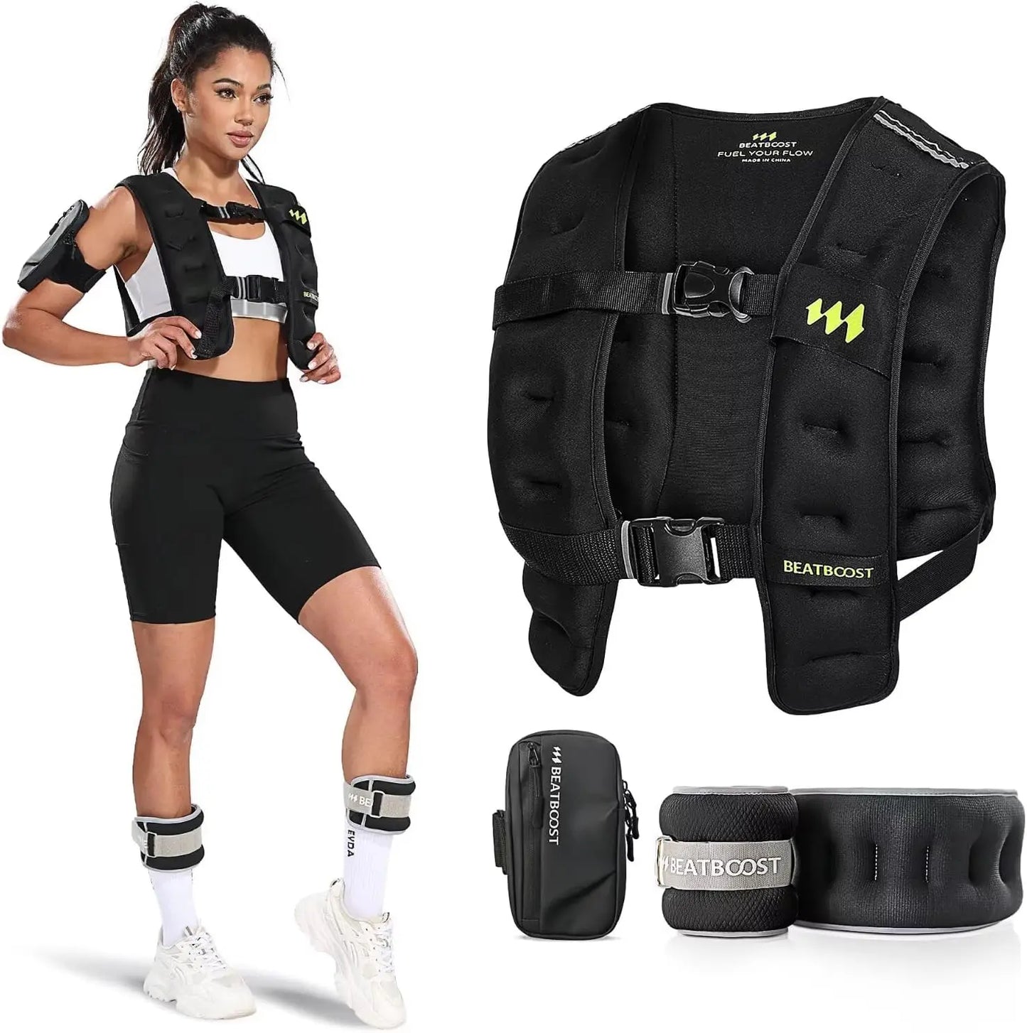 Weighted Vest For Men Women 10lb 40lb Strength Training
