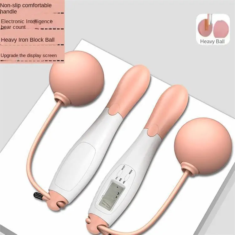 Simaland Cordless Jump Rope With LCD Counter For Fitness