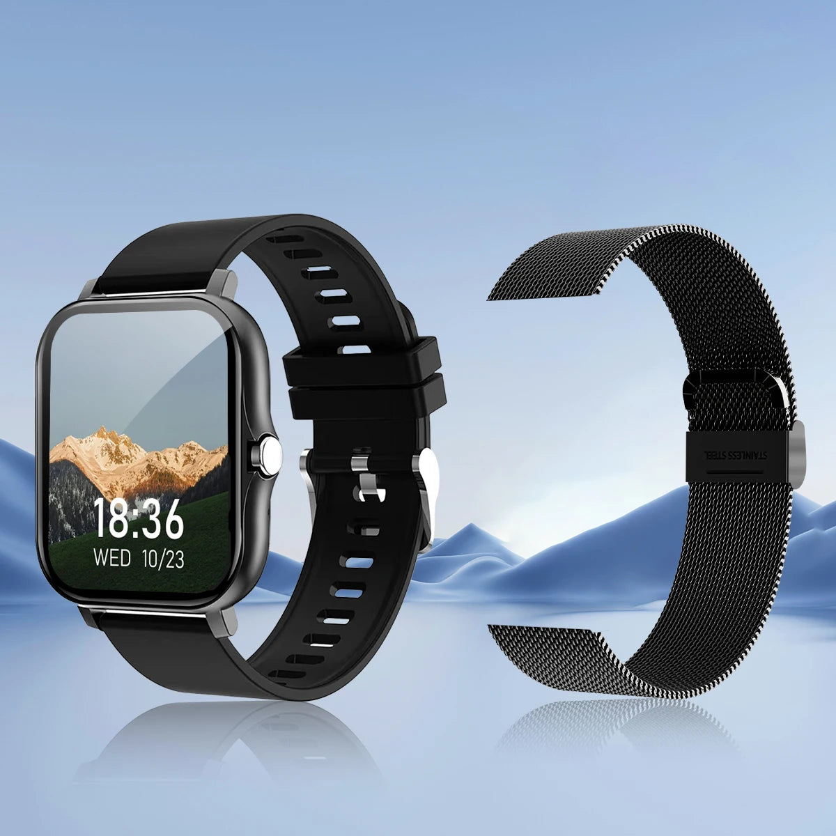 Smartwatch With Wireless Calling Dial And Fitness Monitoring