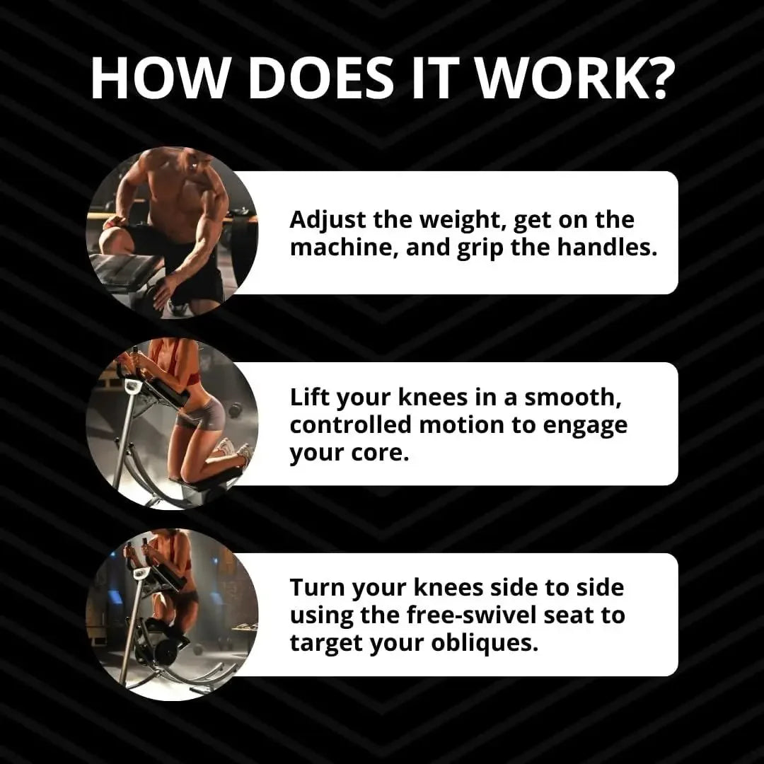 Function Ab Machine Core Exercise Equipment For Home Gym