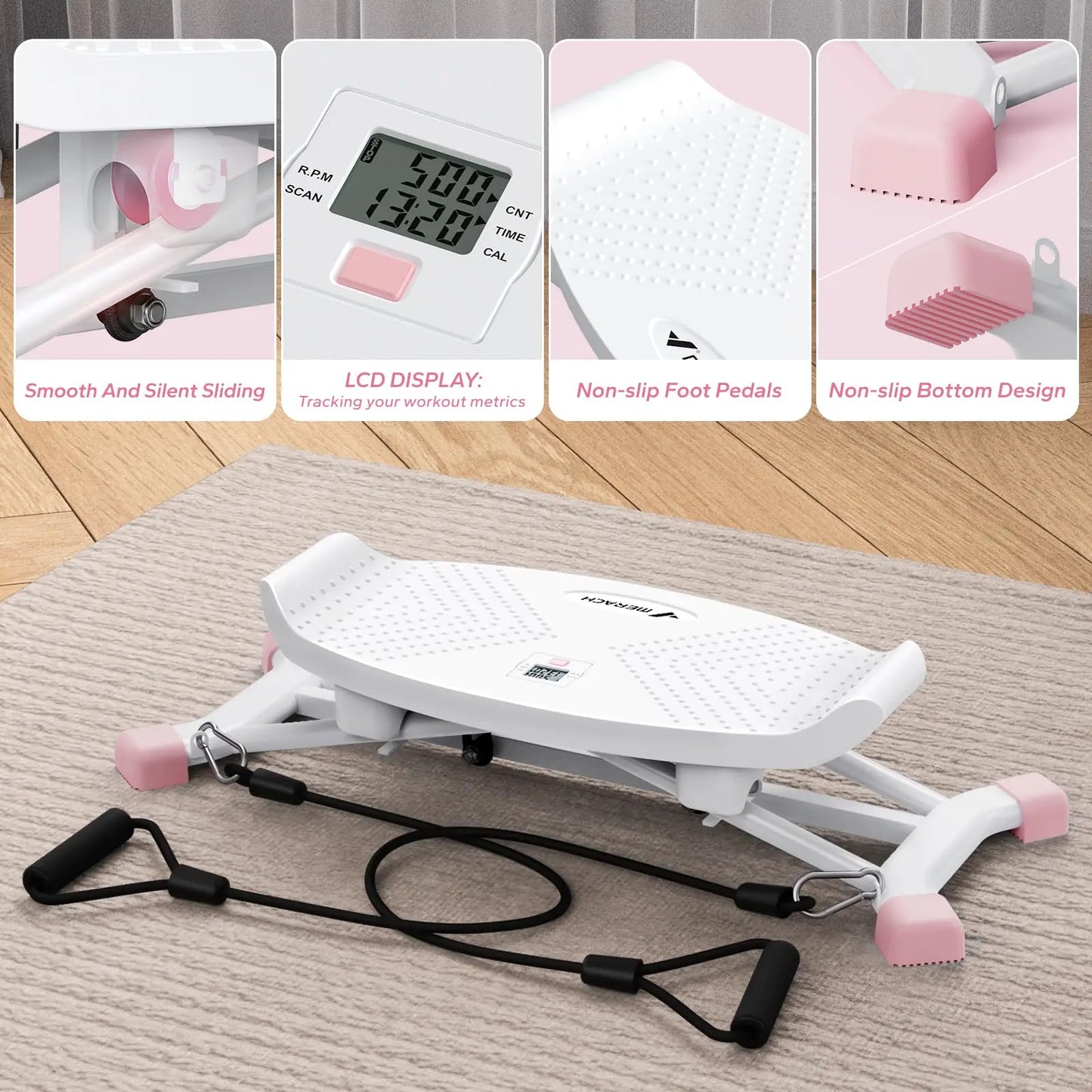 Merach Ski Machine Simulated Ski Training Full Body Cardio