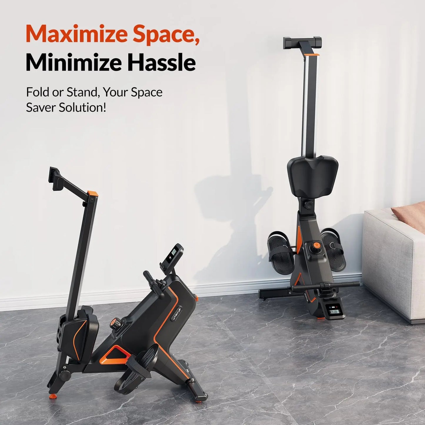 UTRYUP Magnetic Rowing Machine R05 Rower Quiet Resistance