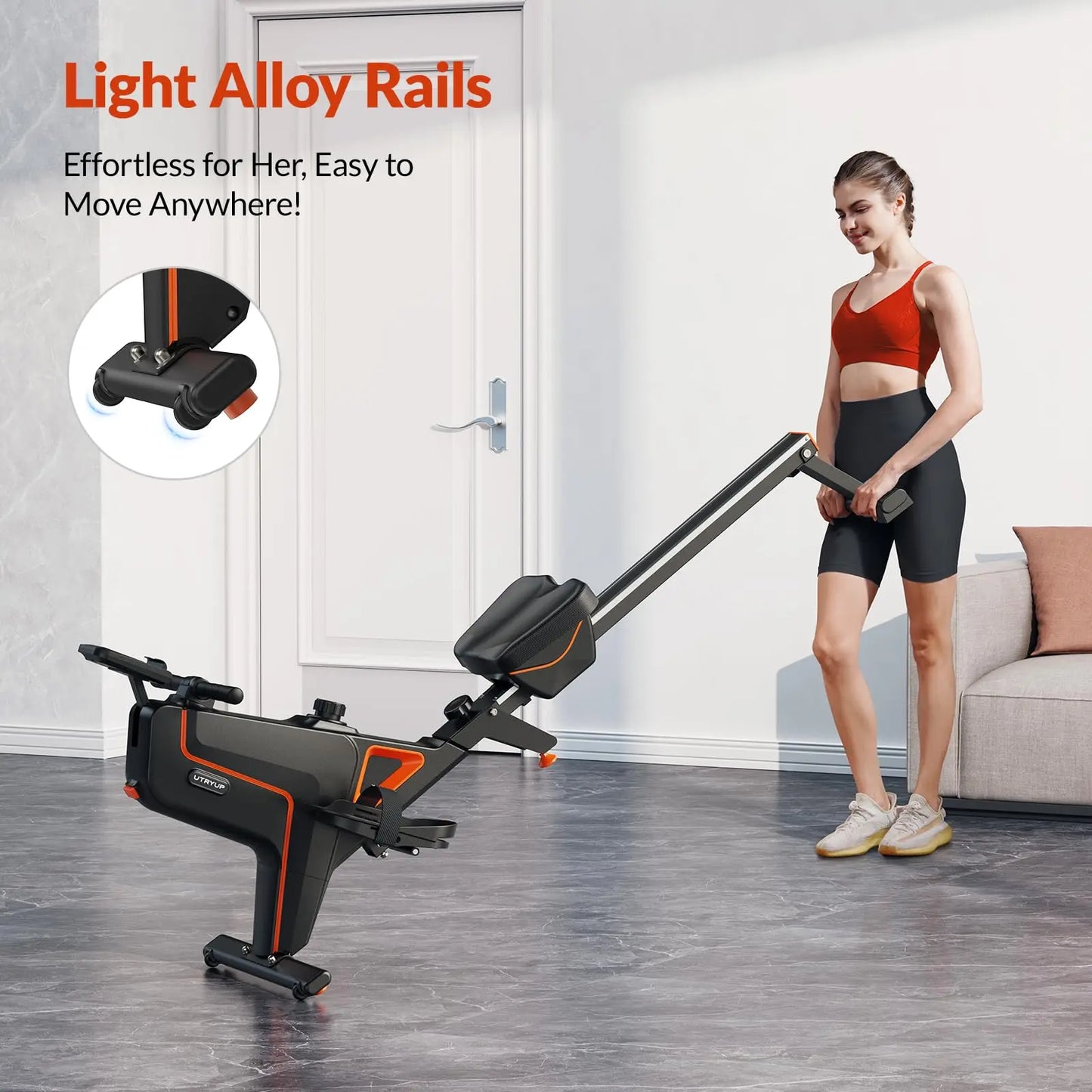 UTRYUP Magnetic Rowing Machine R05 Rower Quiet Resistance