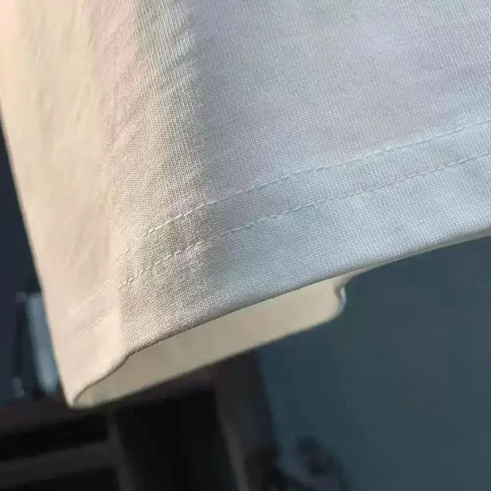 Mens Summer Graphic Tee Streetwear Short Sleeve Harajuku