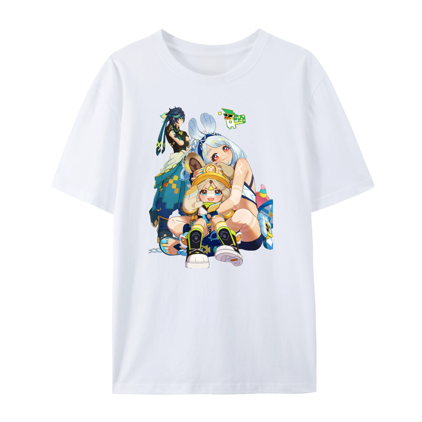 Genshin Impact Kinich Kachina Mualani Ajaw Unisex T Shirt