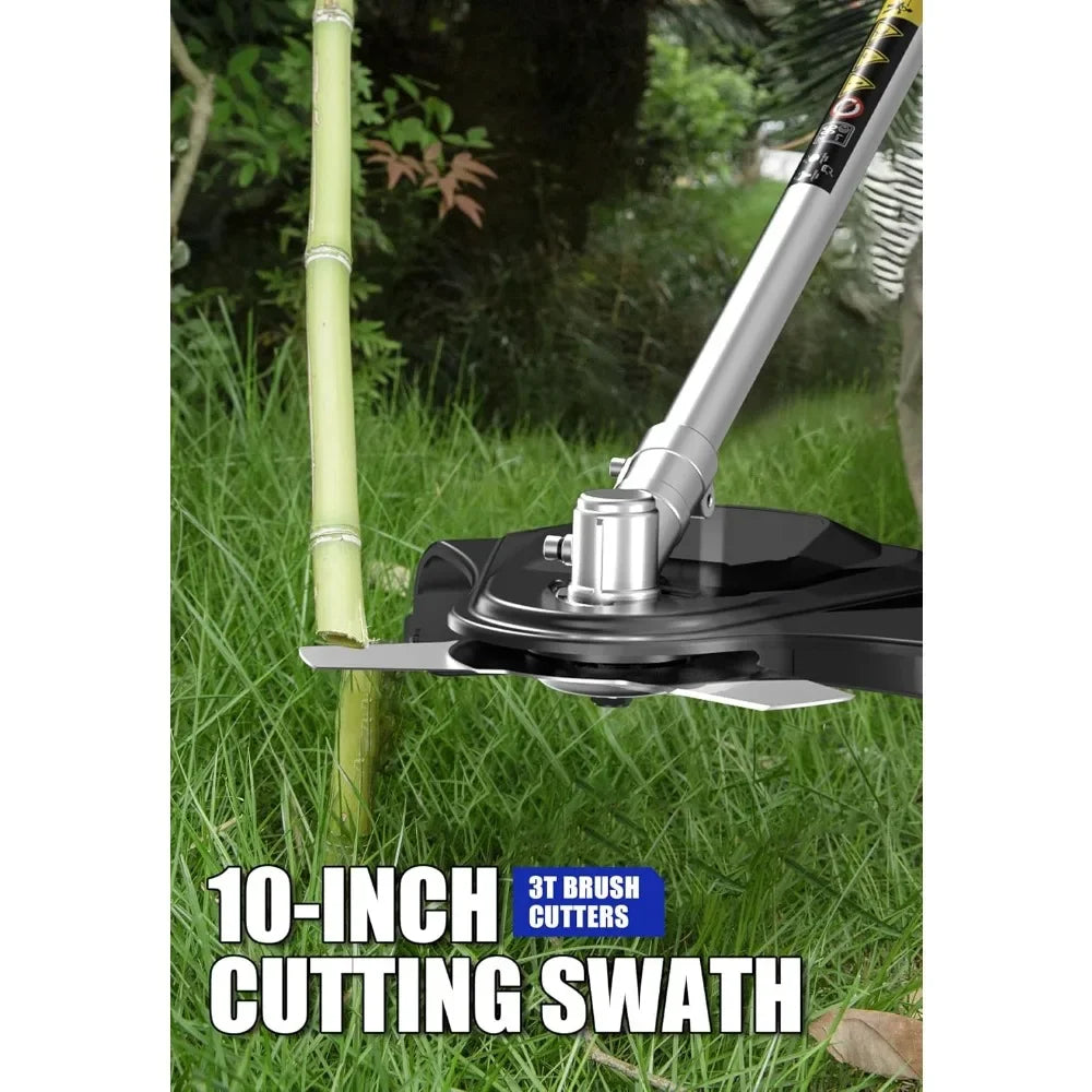 Home 40V Cordless 4in1 Weed Wacker Trimmer Pole Saw