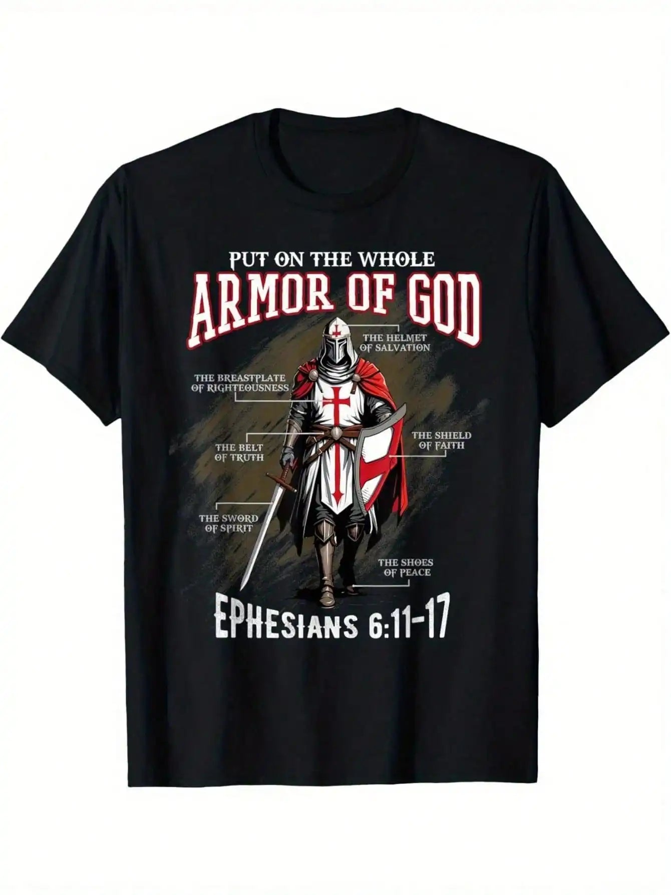 MNHK Full Armor Of God BibleVerse Shirt For Men Women