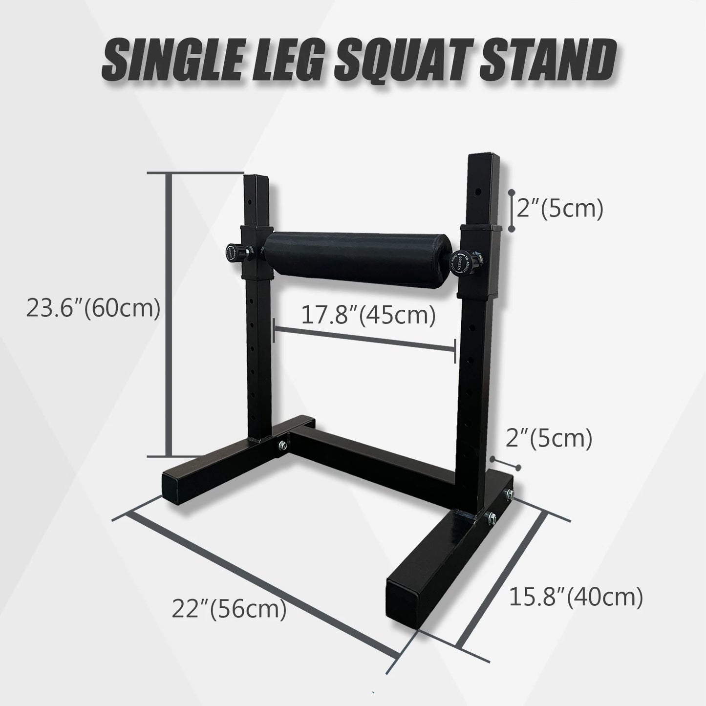 MARSAFIT Single Leg Squat Roller And Bulgarian Split Stand