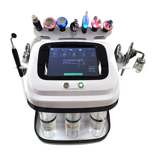 10 In 1 Water Oxygen Jet Peel Hydro Facial Machine