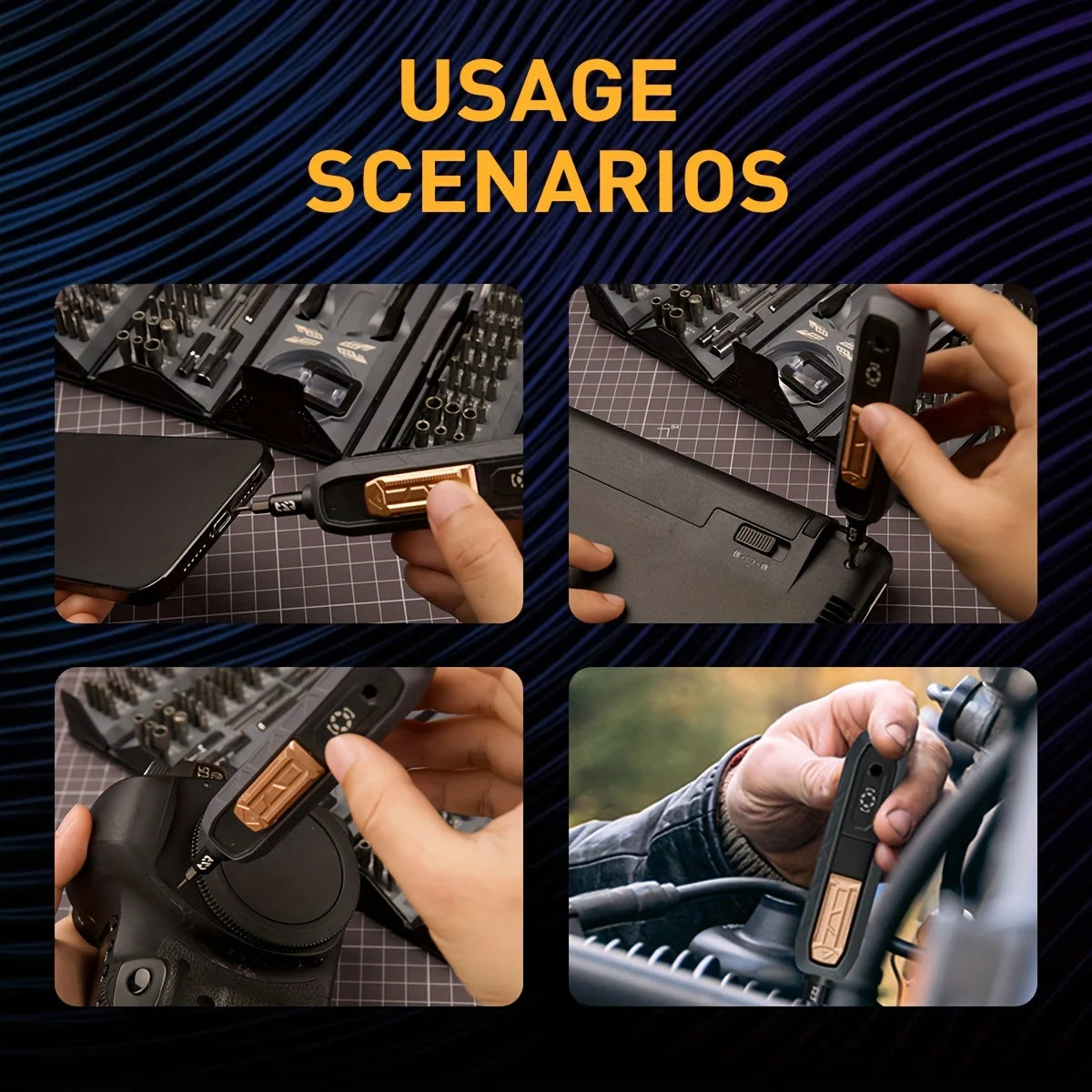 VMAN 180 In 1 Screwdriver Set Magnetic Bits Mobile PC