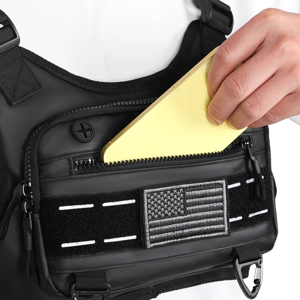 APWIKOGERCN Sports Chest Bag Unisex Front Chest Pack Running