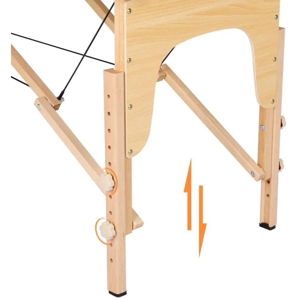 Artechworks Portable Massage Table Adjustable Spa Bed