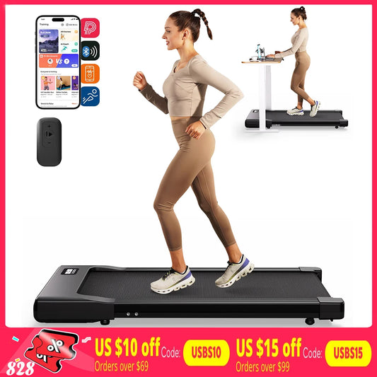 Superun Walking Pad Under Desk Treadmill 2.5HP Portable