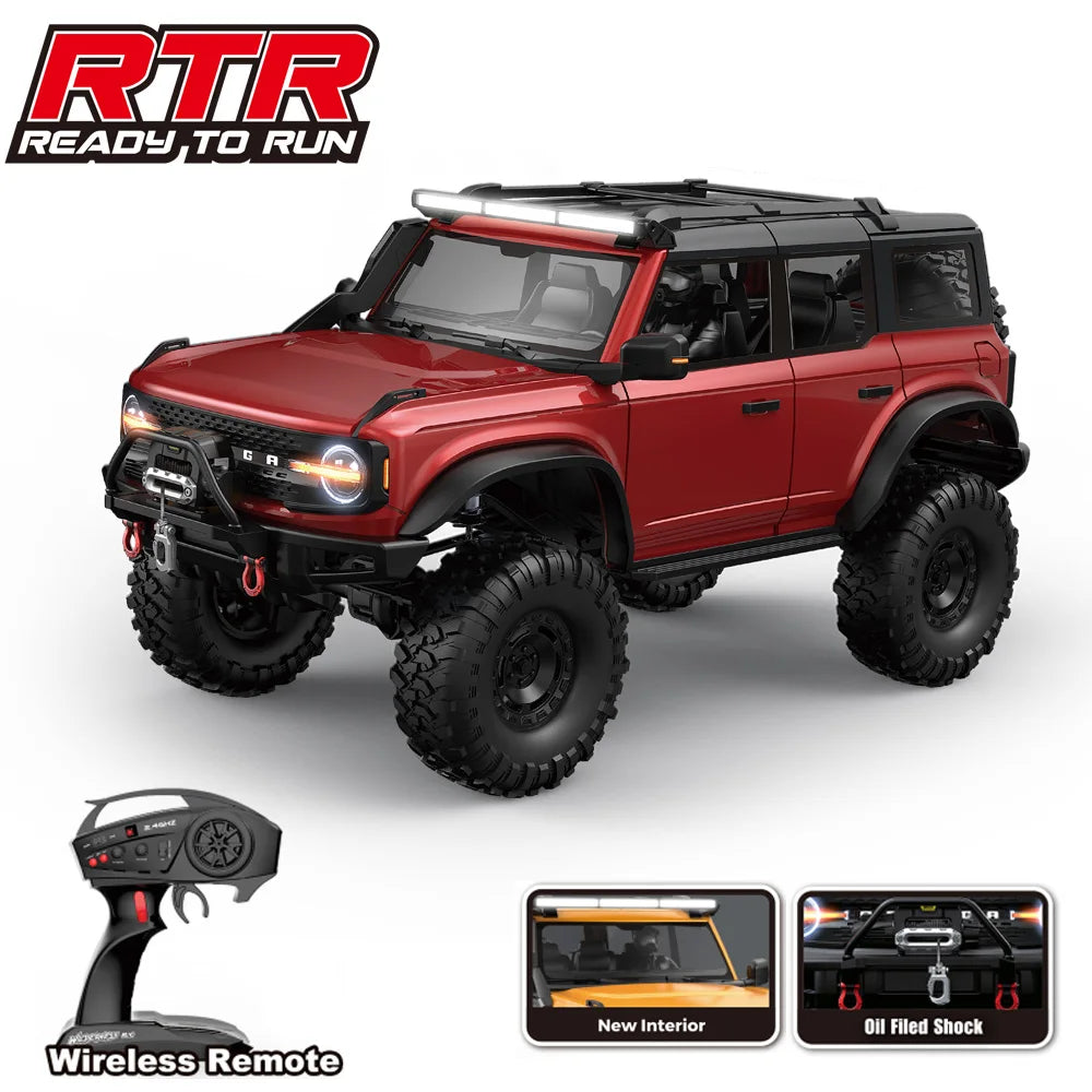 Jikefun HB R1001 One Tenth RC Crawler 4WD Ready To Go USA