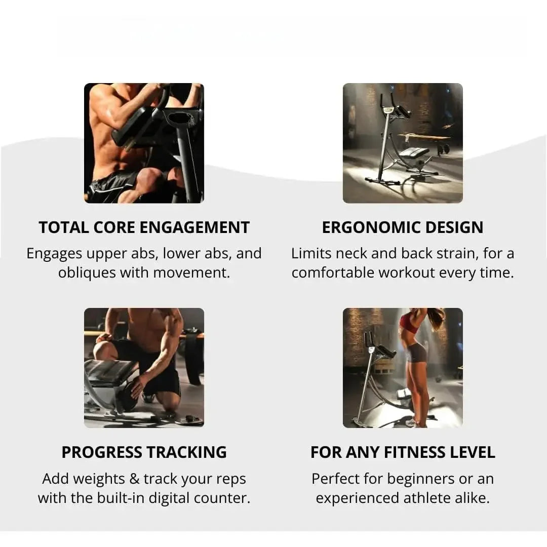 Function Ab Machine Core Exercise Equipment For Home Gym