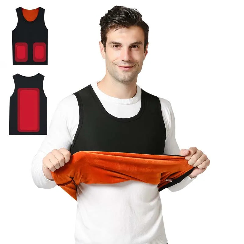 Fujian Heated Vest Jacket Unisex Thermal Sleeveless Skiing