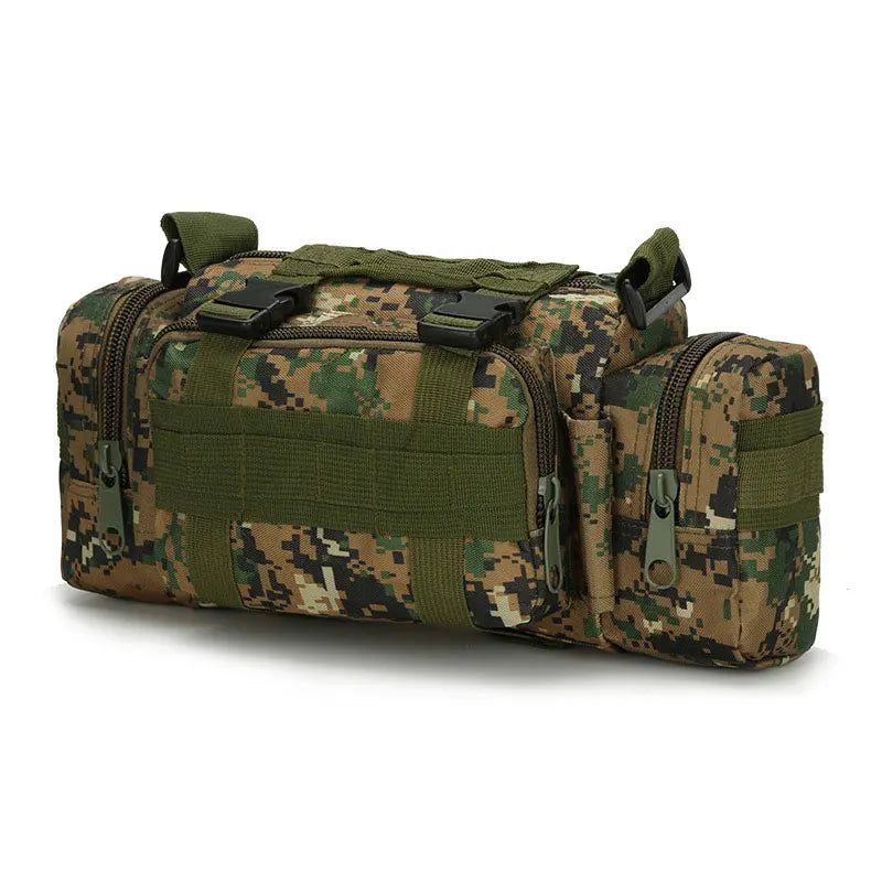 LEBATSION Outdoor Multifunctional Waist Bag Camouflage