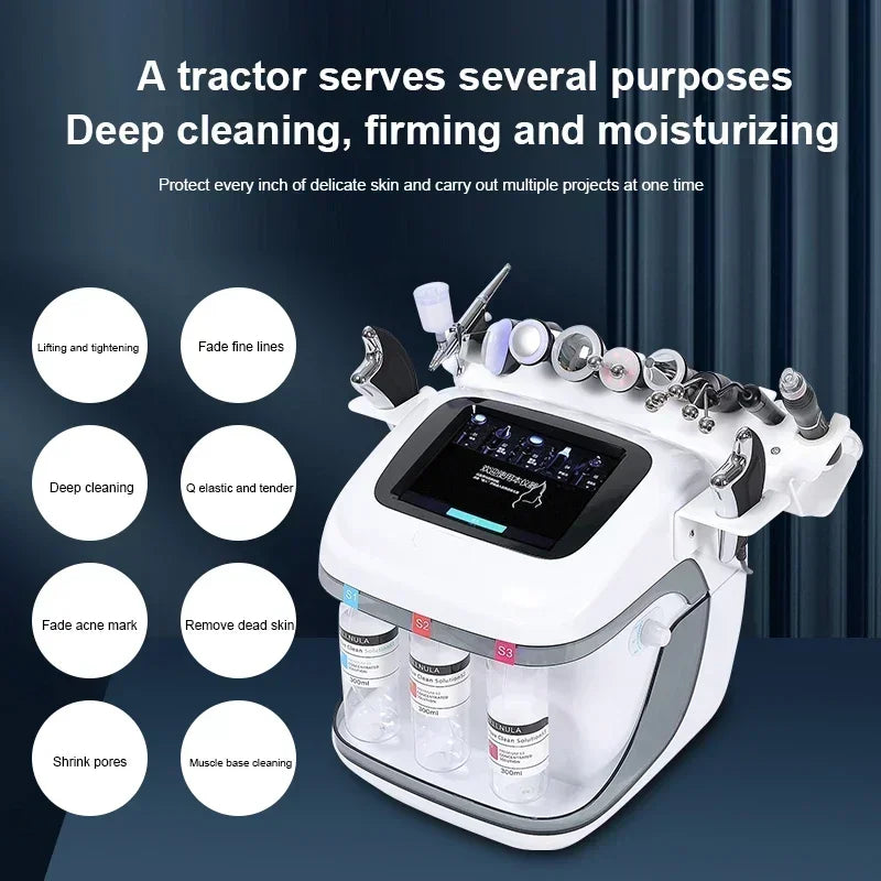 10 In 1 Water Oxygen Jet Peel Hydro Facial Machine