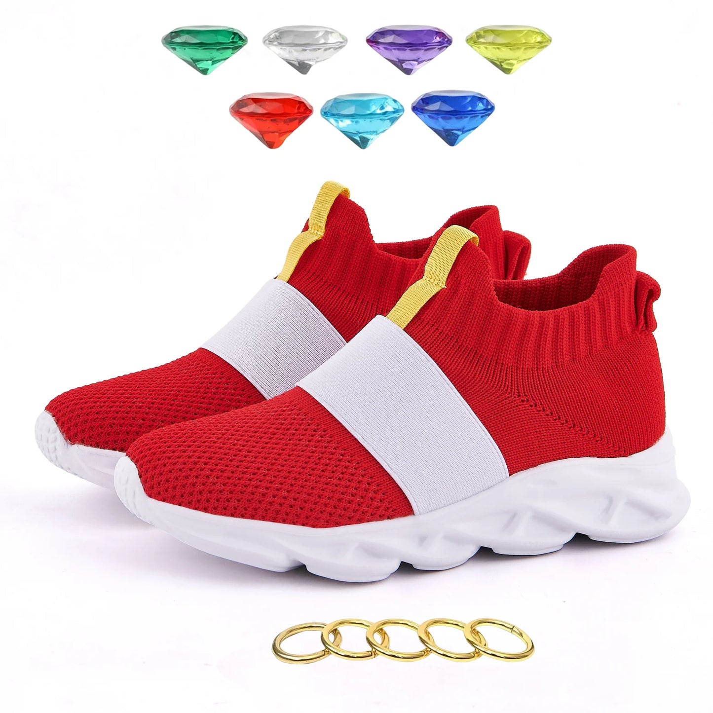 Sonic Kids Running Shoes For Boys And Girls Cartoon Style