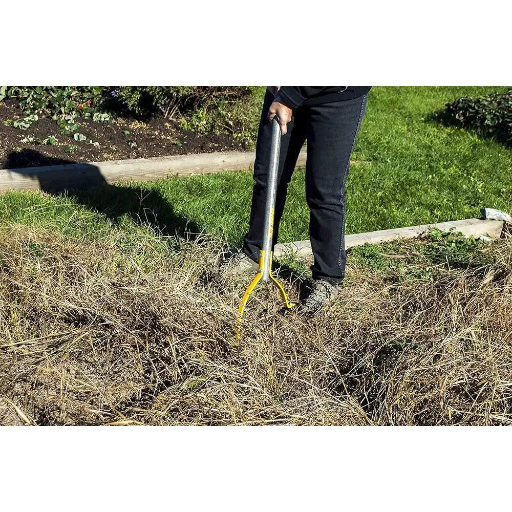 Handle Dual Blade Weed Cutter Garden Tool Hardwood Pro