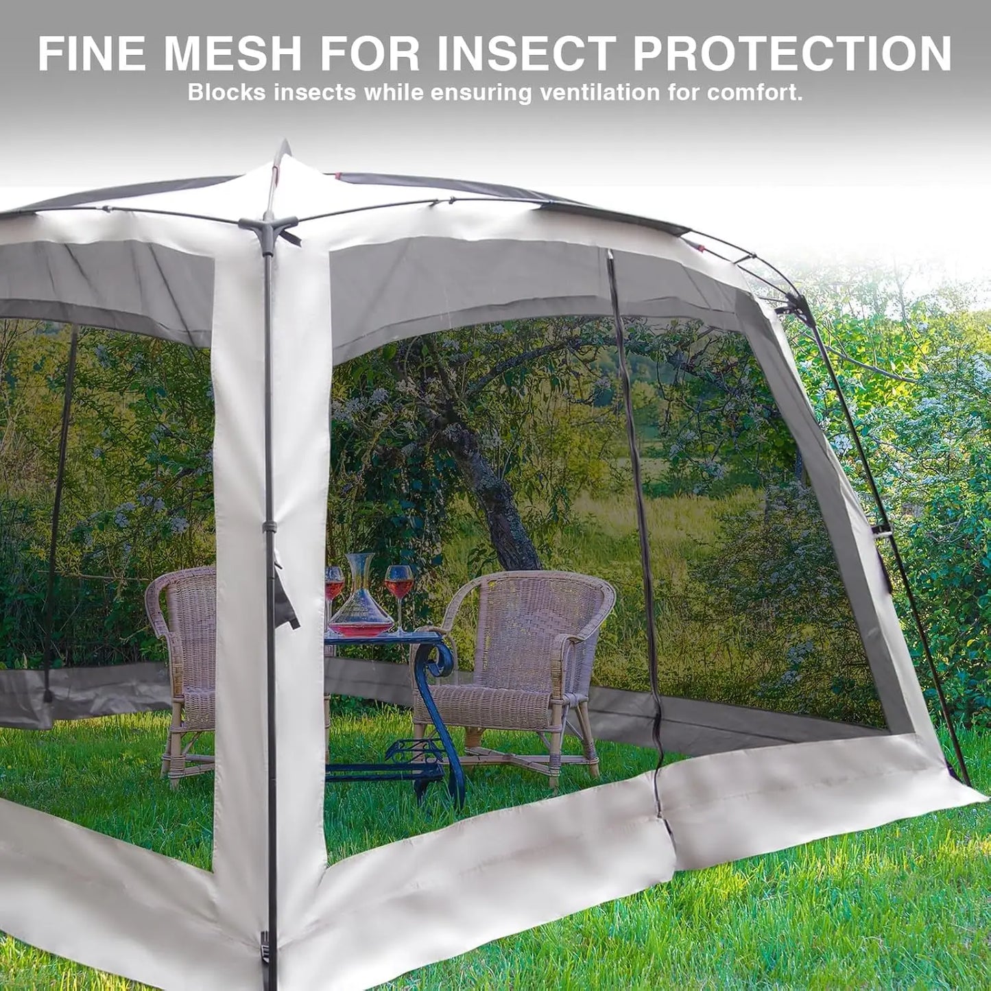 Nu Styles 4Ever Screen Tent for Camping Easy Setup Gazebo