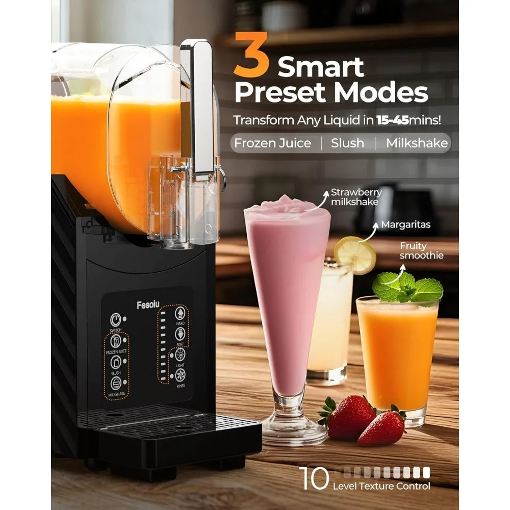 Slushie Machine Self Cleaning With 3 Preset Programs
