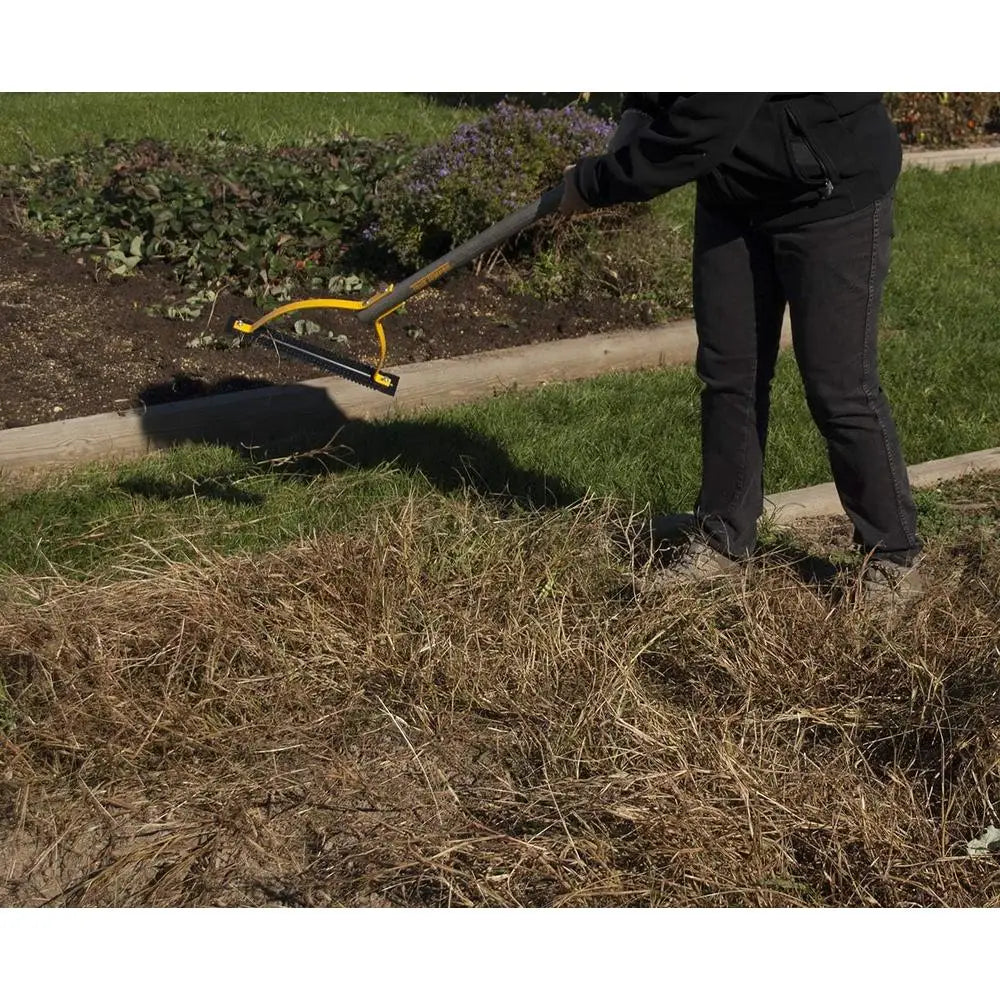 Handle Dual Blade Weed Cutter Garden Tool Hardwood Pro