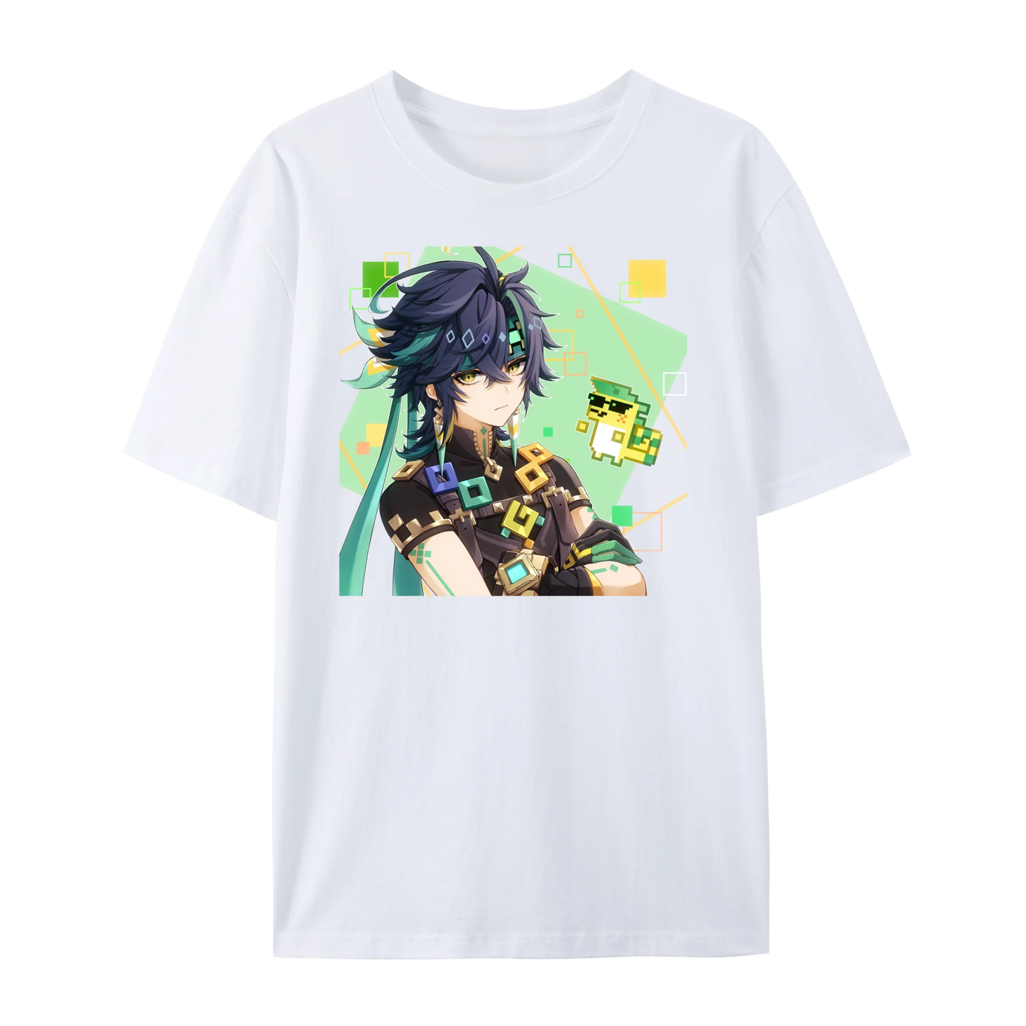 Genshin Impact Kinich Kachina Mualani Ajaw Unisex T Shirt