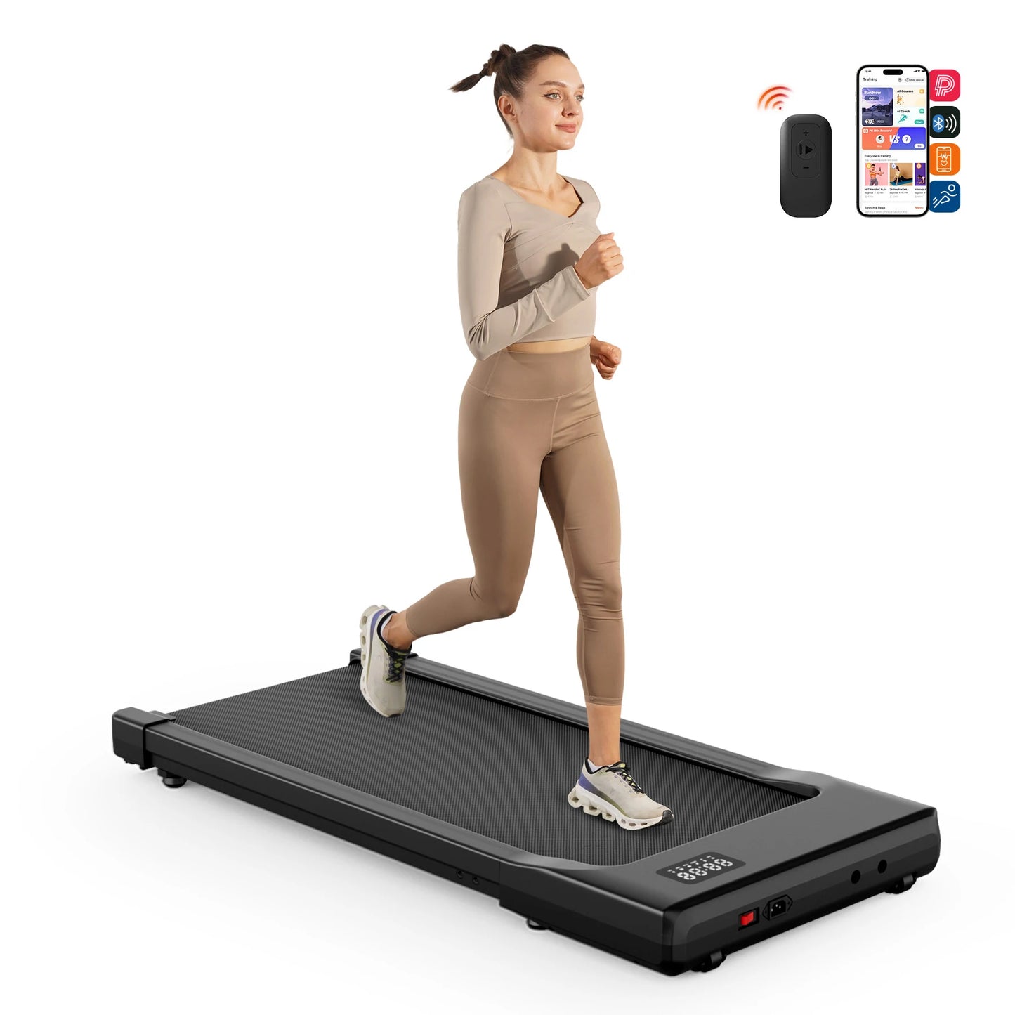 Superun Walking Pad Under Desk Treadmill 2.5HP Portable