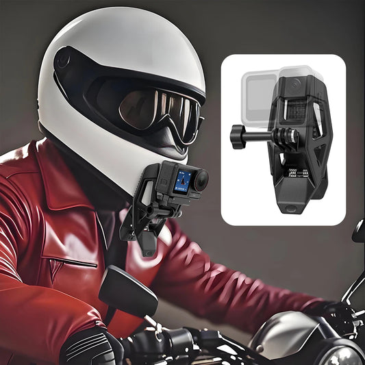 GoPro Gripper Helmet Mount Clamp For DJI Osmo Action