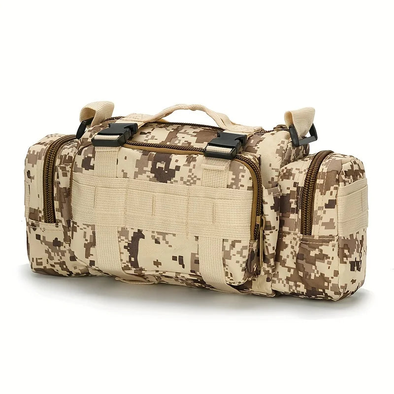 LEBATSION Outdoor Multifunctional Waist Bag Camouflage