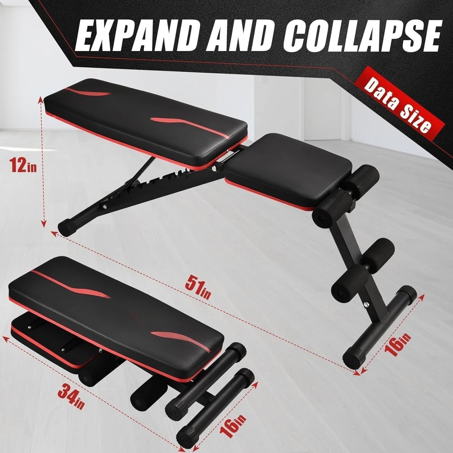 Hign-concerned Chemical Adjustable Incline Decline Bench