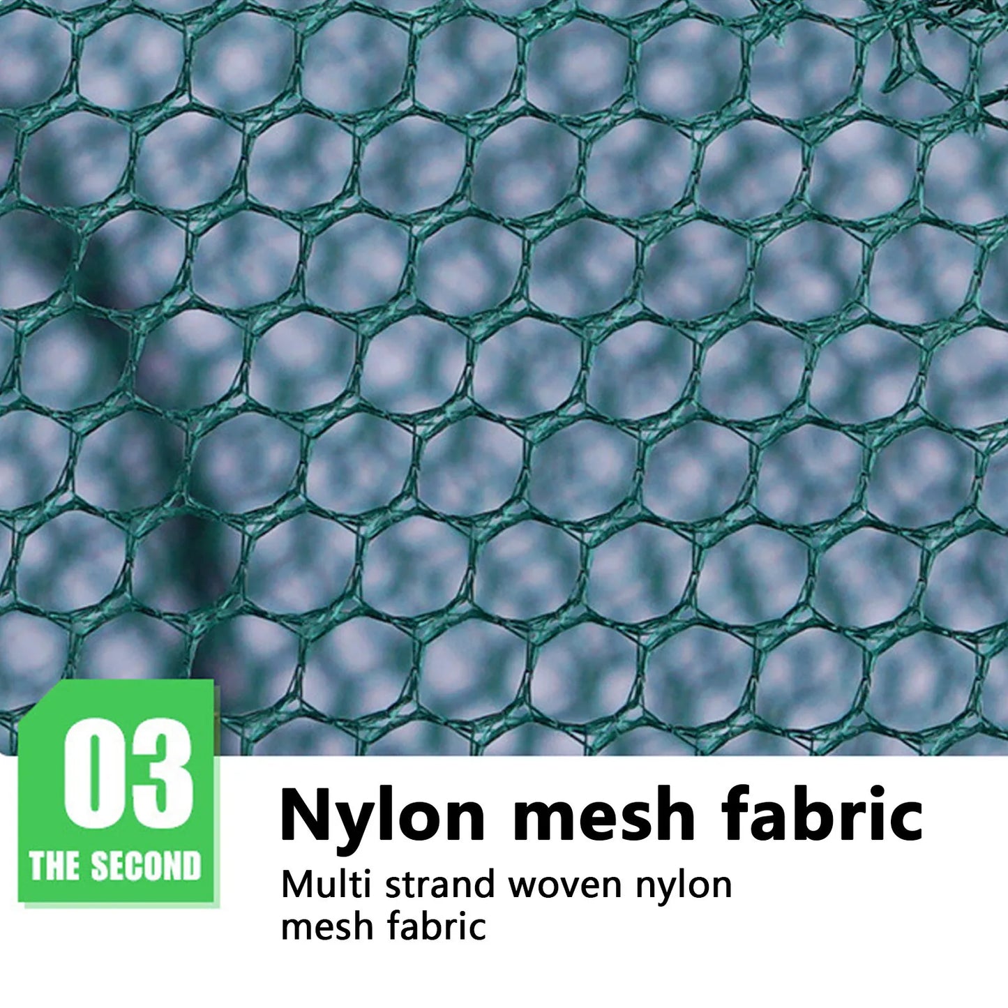 Compact Foldable Lobster Cage Fishing Trap Nylon Net Kit