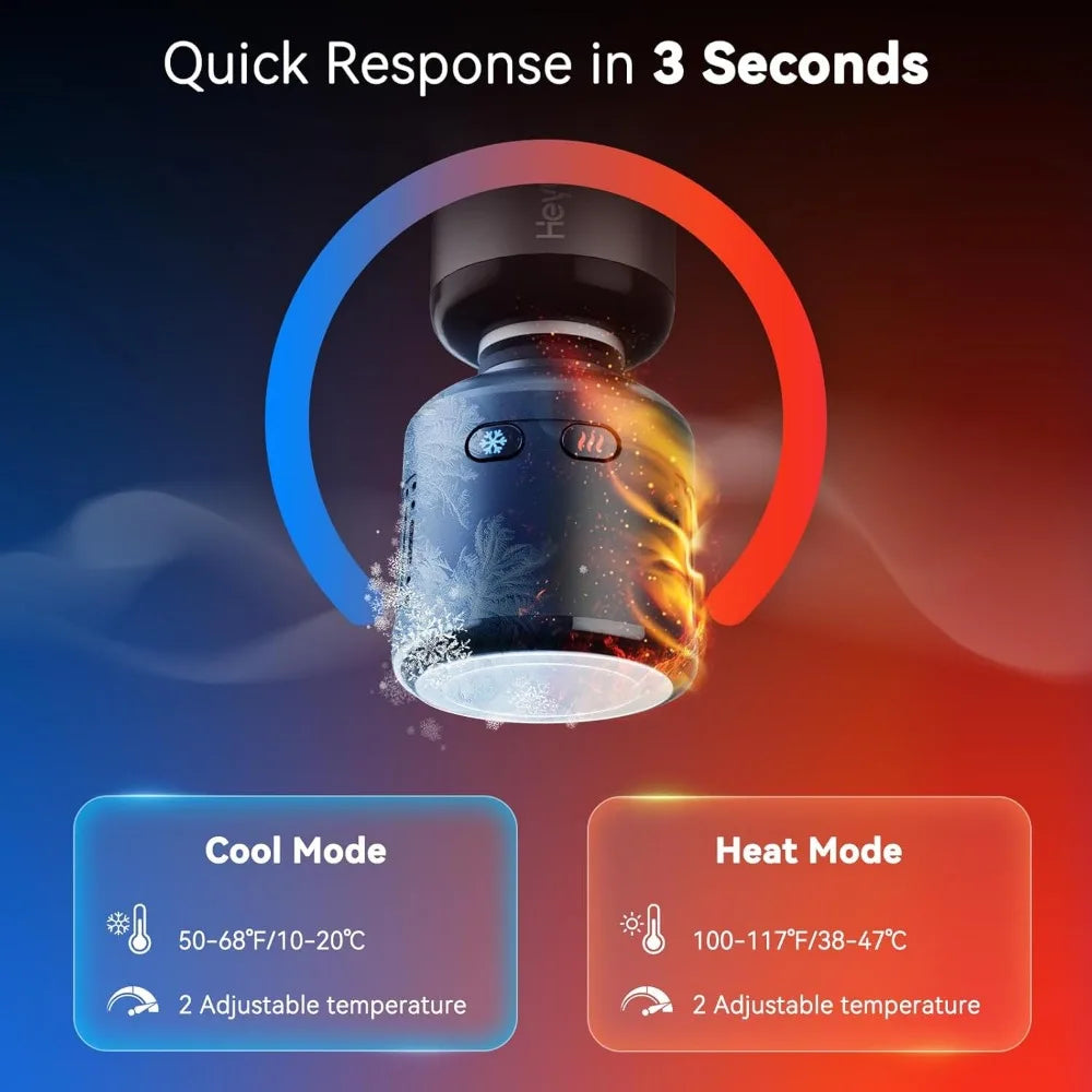 Mini Massage Gun with Heat, Cold and Deep Tissue Relief