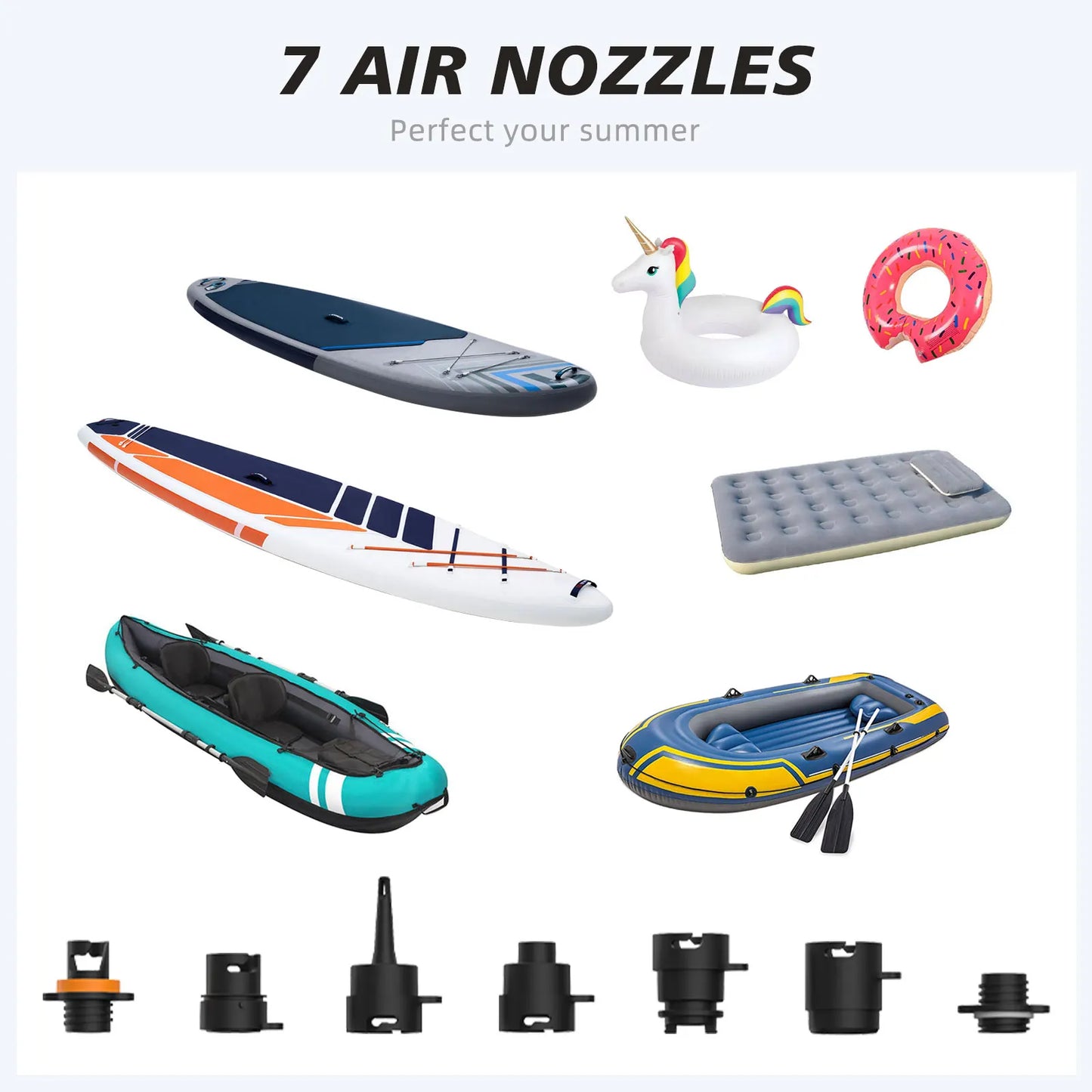 AIRBANKEPUMP SUP Electric Air Pump Battery 7800mAh 20 PSI