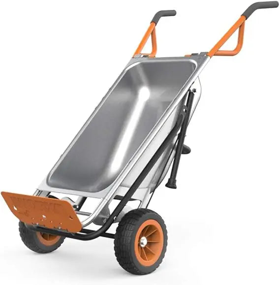 XMSJ Aerocart 8 In 1 Heavy Duty Cart Wheelbarrow Dolly