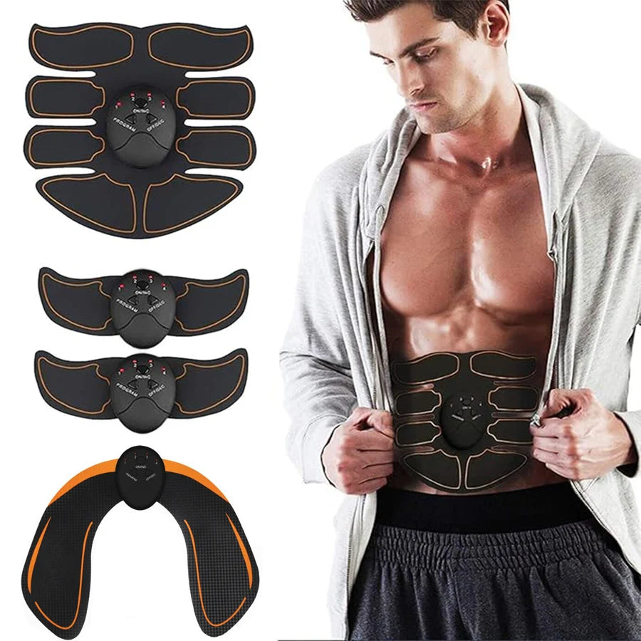 Function Abs Stimulator EMS Muscle Toning Device For Abdomen