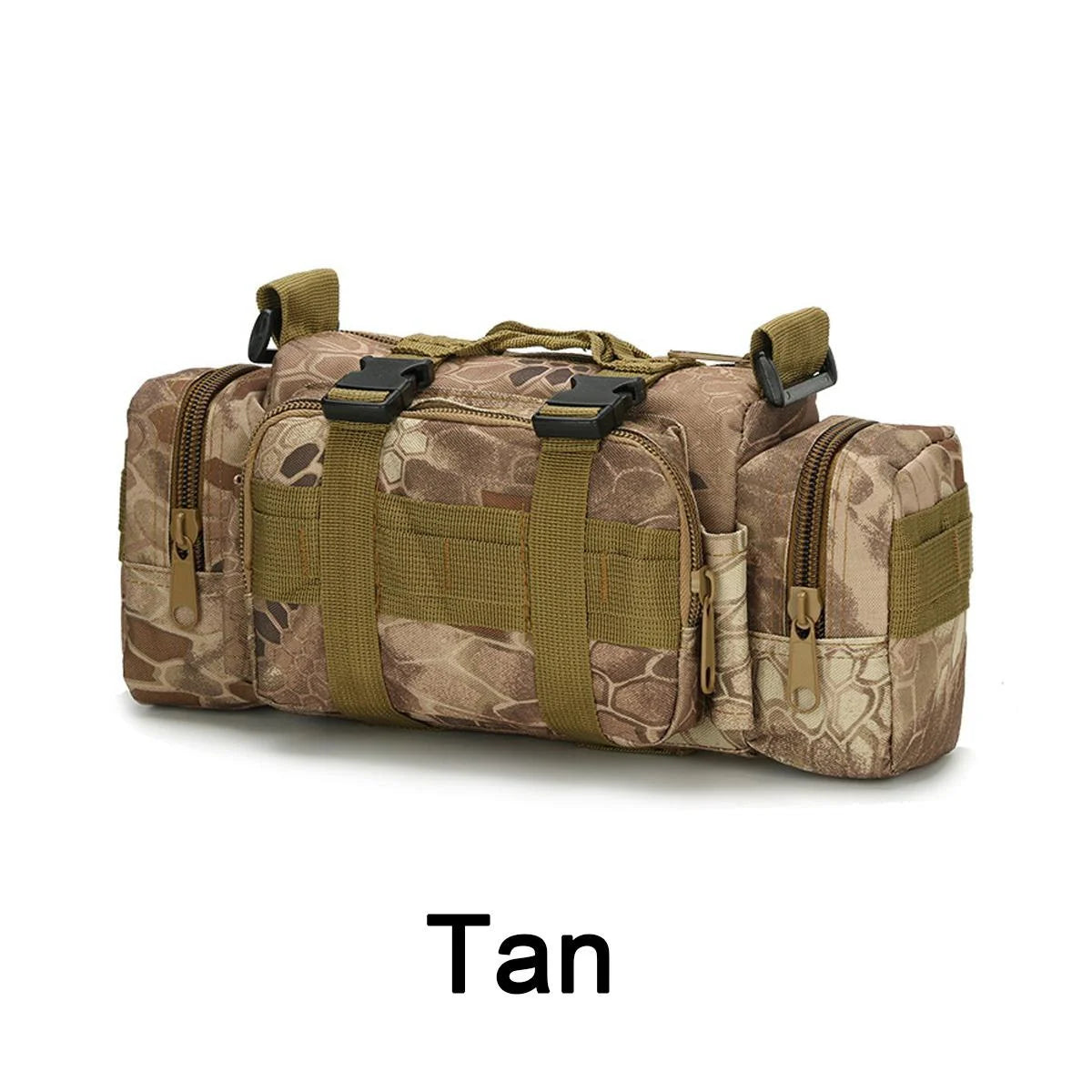 LEBATSION Outdoor Multifunctional Waist Bag Camouflage