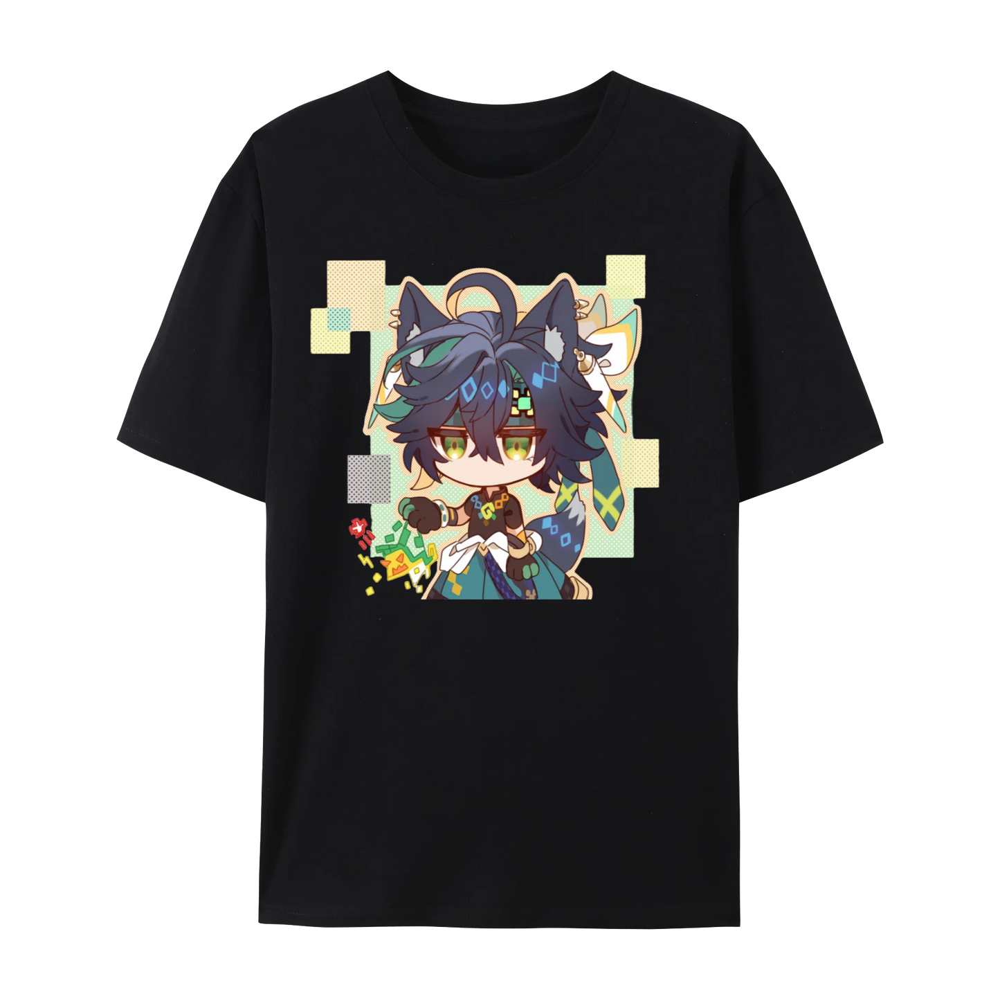 Genshin Impact Kinich Kachina Mualani Ajaw Unisex T Shirt