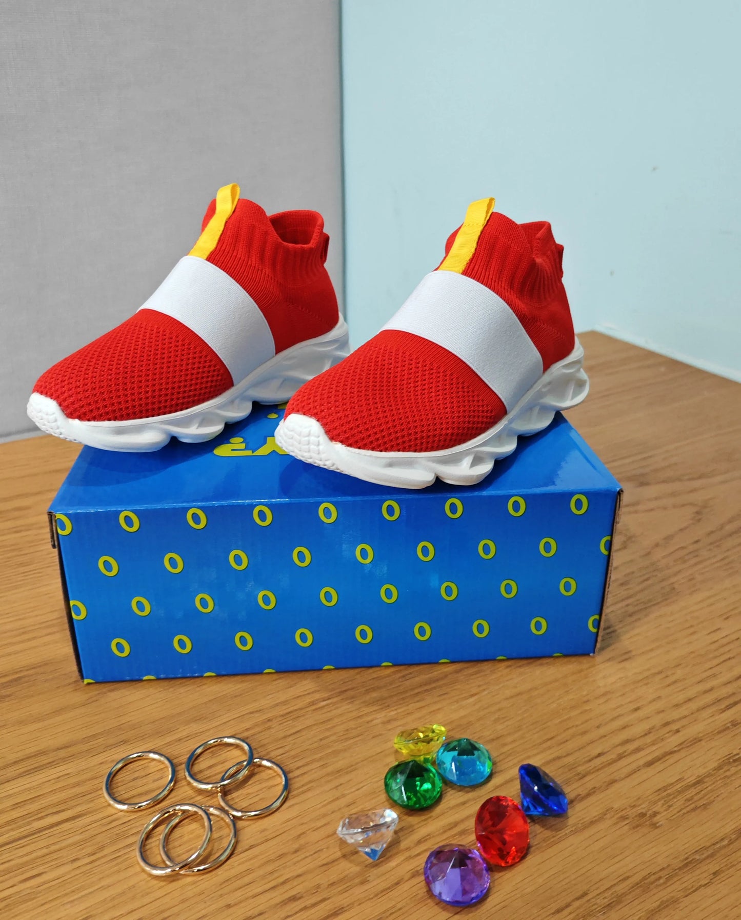 Sonic Kids Running Shoes For Boys And Girls Cartoon Style