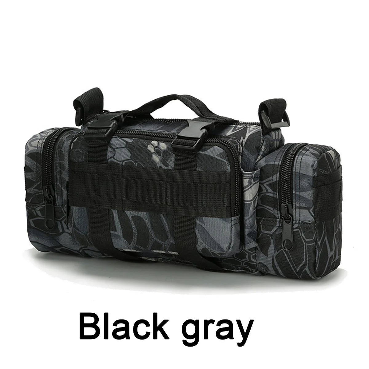 LEBATSION Outdoor Multifunctional Waist Bag Camouflage