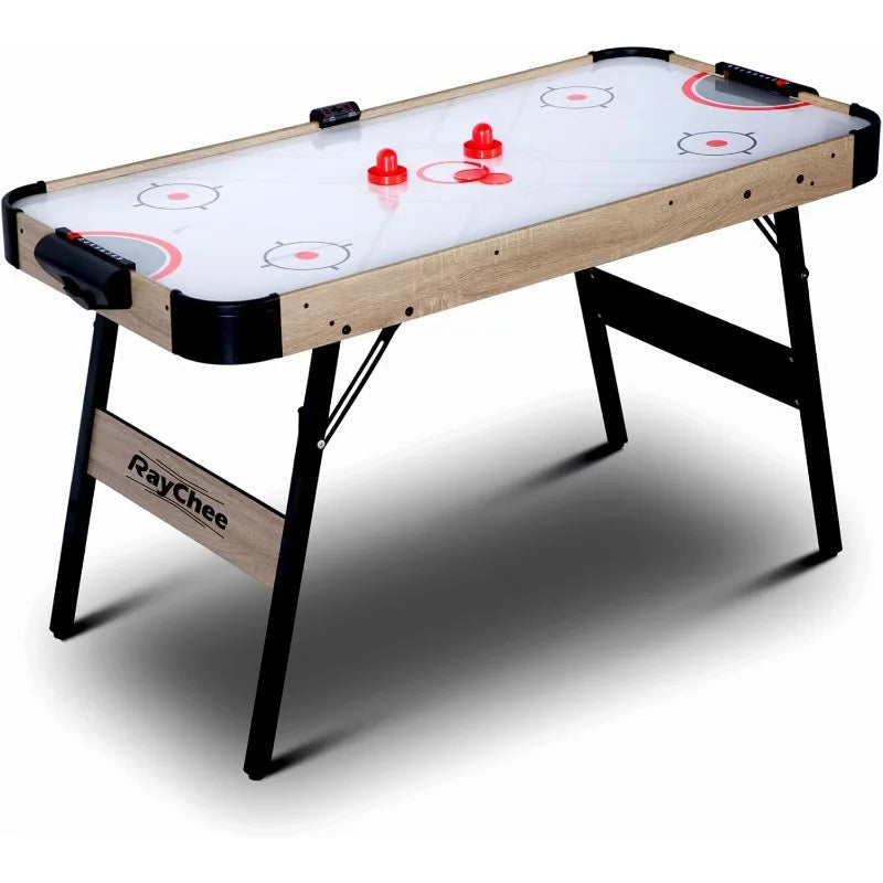 YTYIN LED Folding Air Hockey Table Family Game Set Pro