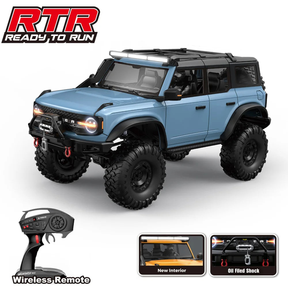 Jikefun HB R1001 One Tenth RC Crawler 4WD Ready To Go USA