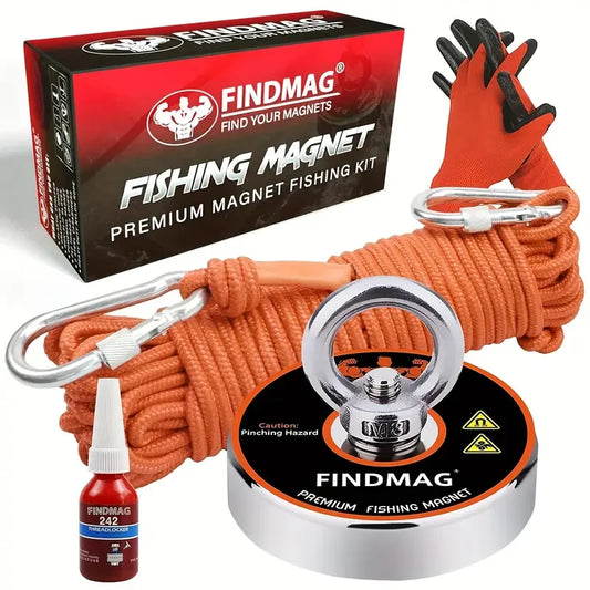Neodymium Fishing Magnets Kit With Strong Pulling Power