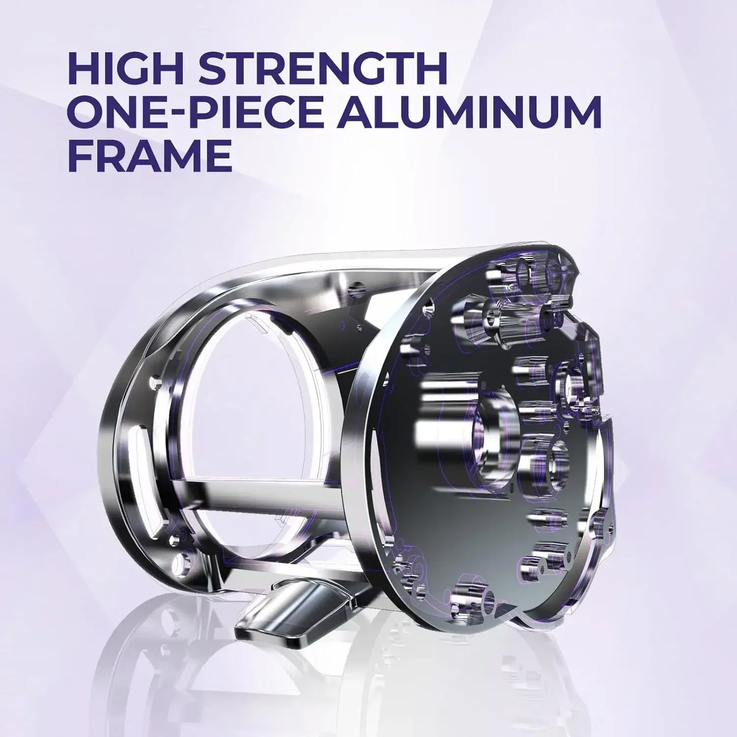 XMSJ Alijoz 400 Baitcaster Fishing Reel 38Lbs Drag Alloy