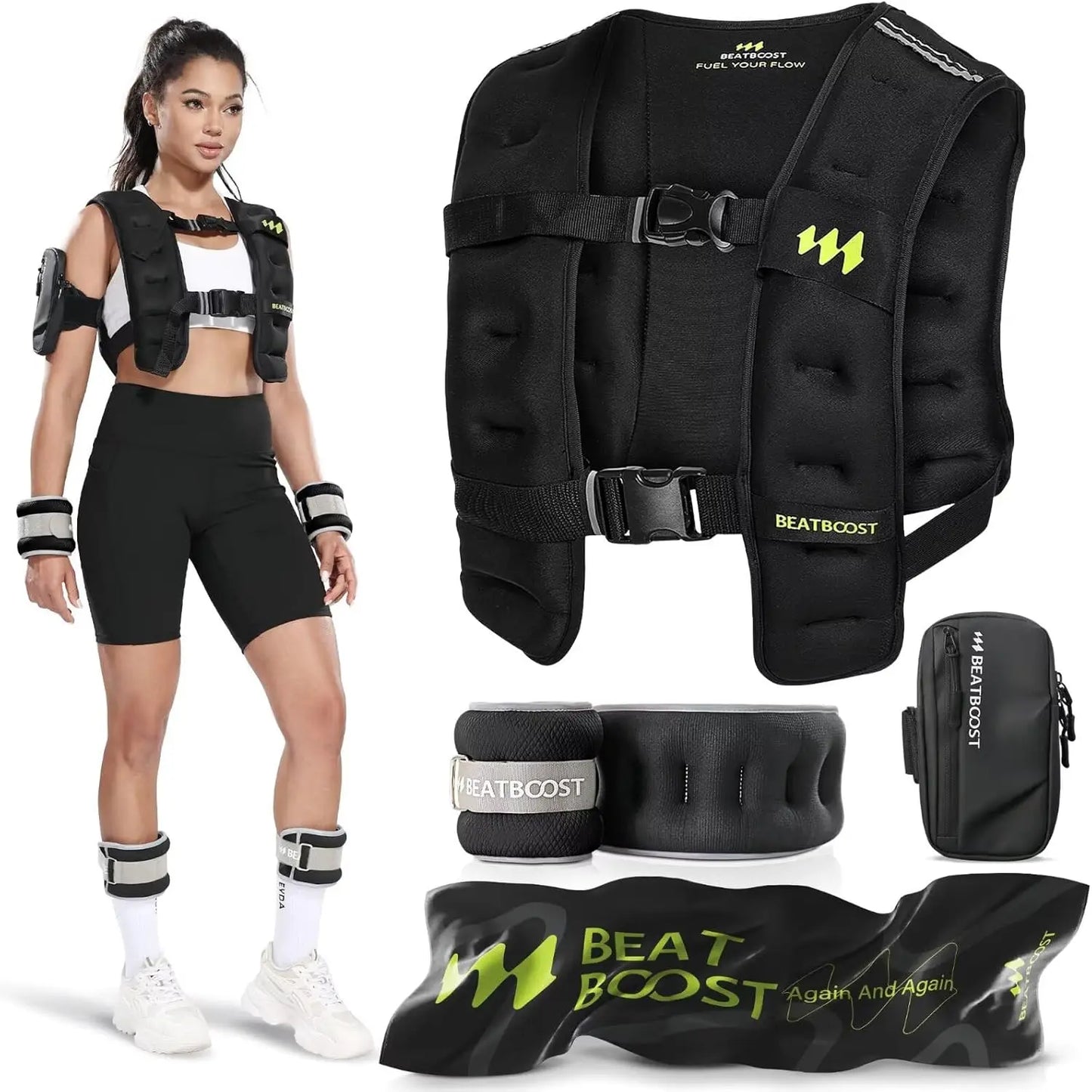 Weighted Vest For Men Women 10lb 40lb Strength Training