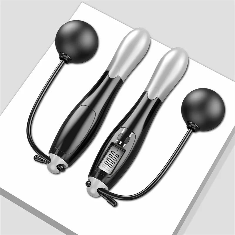 Simaland Cordless Jump Rope With LCD Counter For Fitness