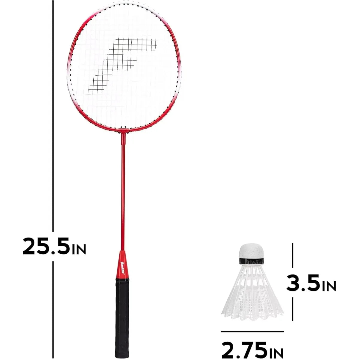 Hignconcerned Badminton Set With 2 Rackets And Birdies