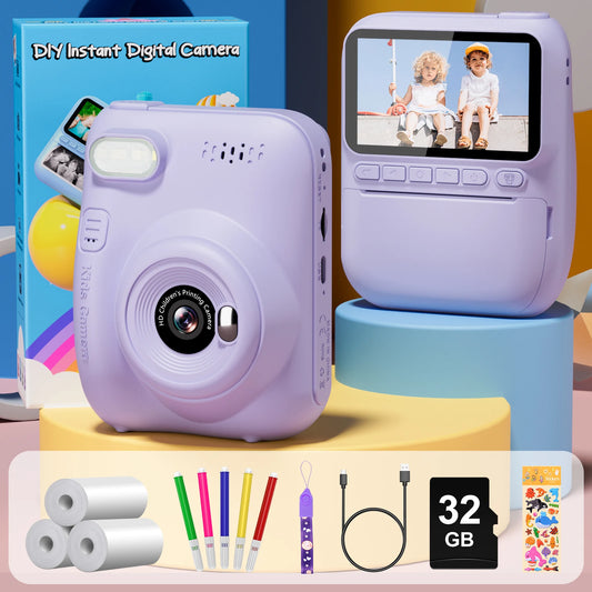 Nu Styles 4Ever Gofunly Kids Instant Print Camera 1080P